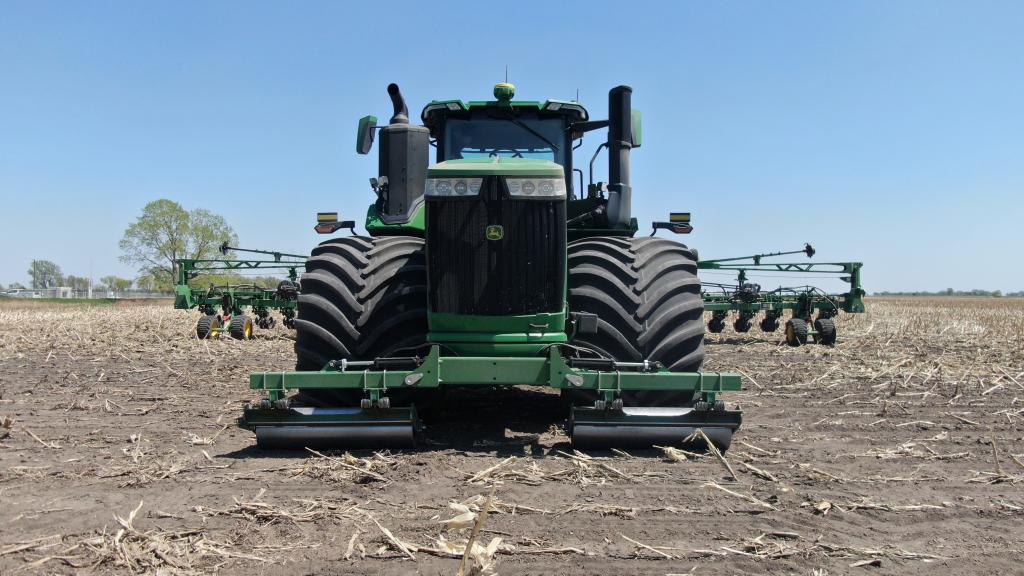 Stalk roller system for 2022+ John Deere® 9R & 9RX Series 4WD tractors with front weights - Image 3