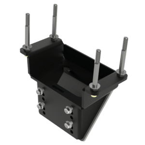 600 plus series stalk stomper bracket 121-0038 for John Deere corn heads by Bish Enterprises