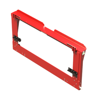 Case IH combine to John Deere flex draper header adapter 700-0009-FD by Bish Enterprises